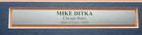 CHICAGO BEARS MIKE DITKA AUTOGRAPHED FRAMED WHITE JERSEY PSA/DNA STOCK #202414