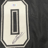 Julian Champagnie Signed Jersey PSA San Antonio Spurs Autographed