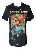 Drew McIntyre Signed WWE Medeival Metal T-Shirt Fanatics