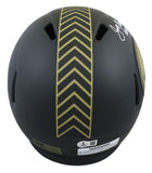 Steelers Joe Greene "HOF 87" Signed STS IV Full Size Speed Rep Helmet BAS Wit