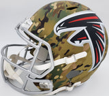MATT RYAN AUTOGRAPHED FALCONS CAMO FULL SIZE HELMET 2016 NFL MVP BECKETT 194407