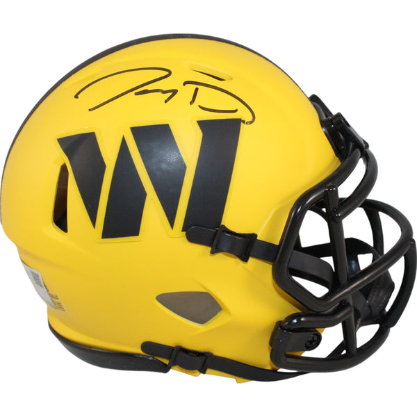 Jayden Daniels Autographed Washington Commanders Mini Helmet Rave Fanatics 51006