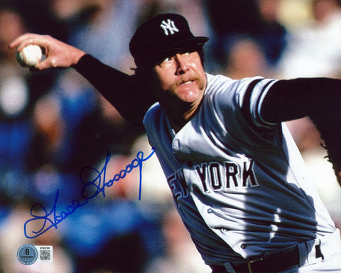 Yankees Goose Gossage Authentic Signed 8x10 Horizontal Photo Autographed BAS 5