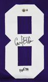 Carl Eller Signed Minnesota Vikings Jersey Inscribed "HOF 2004" (Beckett) D-Line