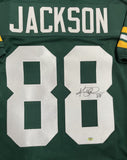 Packers SB XXXI Champ KEITH JACKSON Signed Custom Replica Green Jersey AUTO -JSA
