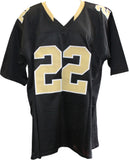 Mark Ingram II Autographed/Signed Pro Style Size XL Black Jersey JSA 59371