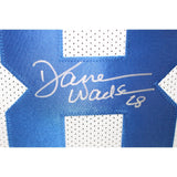 Darren Woodson Autographed/Signed Pro Style Size XL White Jersey JSA 57033