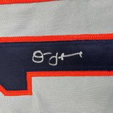 Autographed/Signed Jim Leyland Detroit Grey Baseball Jersey JSA COA