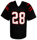 Corey Dillon (BENGALS) Signed Black Custom Jersey - (SCHWARTZ SPORTS COA)