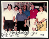 Redskins Hogs - Jacoby Grimm + 4 Autographed/Signed 8x10 Photo JSA BA210398