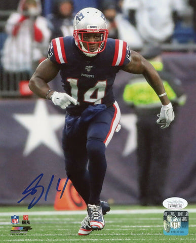 Mohamed Sanu New England Patriots Signed 8x10 Photo Color Rush