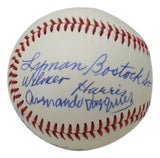Negro League Legends Multi Signed Baseball 7 Signatures BAS LOA AA13297