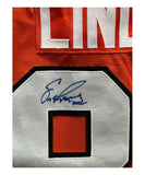 Eric Lindros Signed Philadelphia Flyers Replica Orange Jersey Beckett 42199