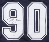 Demarcus Lawrence Signed Dallas Cowboys Jersey (JSA COA) Pro Bowl Defensive End