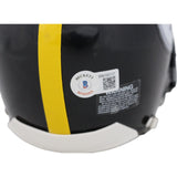 Lynn Swann Autographed Pittsburgh Steelers VSR4 HOF 01 Mini Helmet Beckett 48873