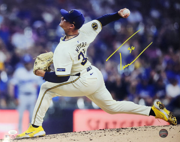 Brewers Pitcher TOBIAS MYERS Signed 16x20 Photo #1 AUTO - JSA