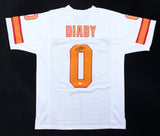YaYa Diaby Signed Tampa Bay Buccaneers Throwback Jersey (JSA) 2023 3rd Rnd Pk/LB