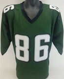 Zach Ertz Signed Philadelphia Eagles Jersey (JSA COA) Super Bowl LII Champ T.E.