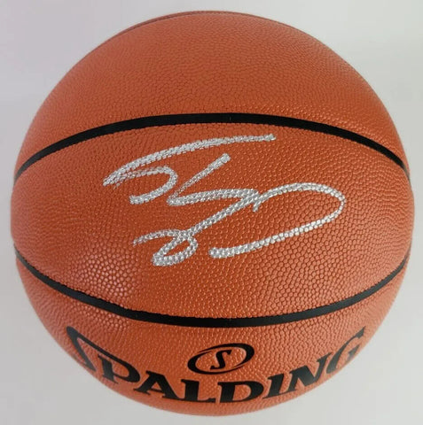 Shaquille O'Neal Signed Spalding NBA Full Size Basketball (Beckett) Magic Lakers