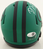 Dontayvion Wicks Signed Green Bay Mini Helmet (JSA) Ex-Unv of Virginia Receiver