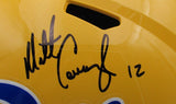 Matt Cavanaugh Autographed Speed Full Size Replica Football Helmet Pitt JSA
