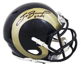 Rams Sam Bradford "2010 OROY" Signed 2000-16 TB Speed Mini Helmet BAS Witnessed