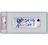 Jack Sawyer Autographed Pittsburgh Steelers 1st NFL Sack Ticket PSA Slab 53150