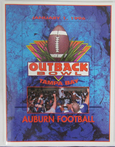 1996 Outback Bowl Media/Press Guide Auburn vs Penn State 136989