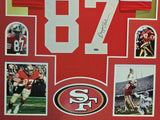 FRAMED SAN FRANCISCO 49ERS DWIGHT CLARK AUTOGRAPHED SIGNED JERSEY TRISTAR HOLO