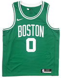 Boston Celtics Team Signed Nike Jersey Jayson Tatum/Brown/White+ Fanatics/JSA