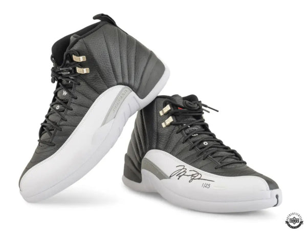 Air Jordan 12 Black And White Jordan Men Air Jordan 12 Retro White