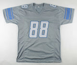 T. J. Hockenson Signed Detroit Lion Jersey (Beckett Holo) 2019 1st Rnd Pk / Iowa