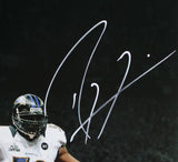Ravens Ray Lewis & Ed Reed Signed 16x20 Horizontal Spotlight Photo BAS Witnessed