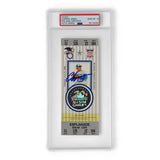 Chipper Jones Signed 1991 All-Star Game Ticket (PSA Autograph Graded 10) Braves