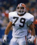 Bob Golic Signed Cleveland Browns Jersey (JSA) 3xPro Bowl Defensive Tackle