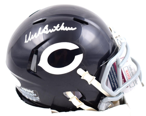 Dick Butkus Autographed Chicago Bears 62-73 Speed Mini Helmet - JSA W *White