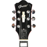 Michael J. Fox Autographed Back to The Future Grote Guitar Beckett Witness 57896
