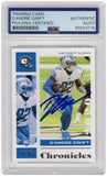 D'Andre Swift Signed Lions 2020 Panini Chronicles Rookie Card #32 - (PSA/DNA)