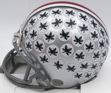 CJ C. J. Stroud Autographed Ohio State Mini Helmet (Smudged) Beckett WN55787