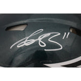 AJ Brown Autographed Philadelphia Eagles Authentic Speed Helmet Beckett 36841