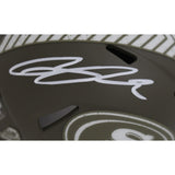 Ricky Pearsall Autographed San Francisco 49ers 22 Salute Mini Helmet BAS 47997