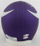 Chad Greenway Signed Full Size Minnesota Vikings Helmet Beckett COA 2xPro Bowl