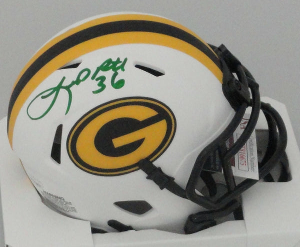 Packers LEROY BUTLER Signed Riddell LUNAR Speed Mini Helmet AUTO JSA