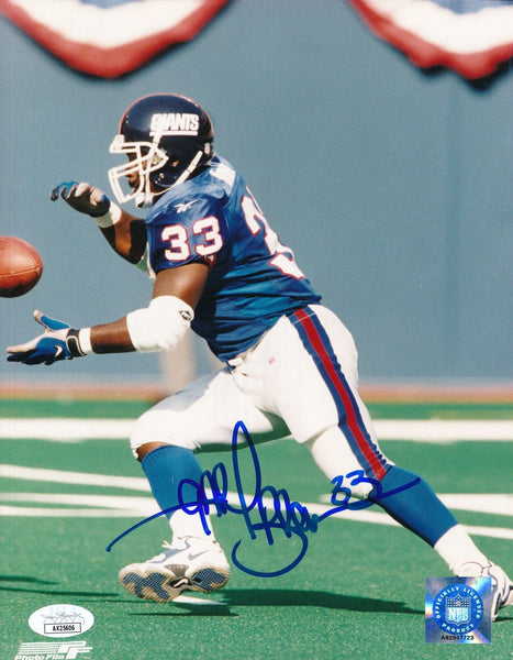 Gary Brown Autographed 8x10 Photo New York Giants JSA 179843