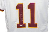 Alex Smith Autographed/Signed Pro Style White XL Jersey BAS 31735