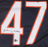 Johnny Morris Signed Chicago Bears Jersey (Beckett) 1963 NFL Champion / Flanker