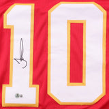 Tyreek Hill Signed Kansas City Chiefs Jersey (Beckett) 8xPro Bowl W.R.