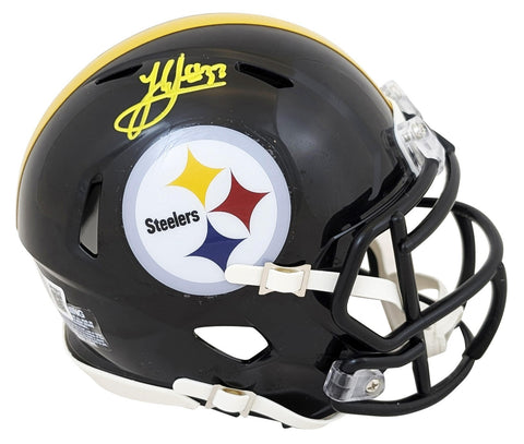 Jack Sawyer Signed Pittsburgh Steelers Mini-Helmet (Beckett) Ex-OSU Linebacker