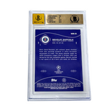 Bradley Barcola Signed 2023 Topps Chrome UCC Wonderkids Yellow - BGS 9.5 AUTO 10