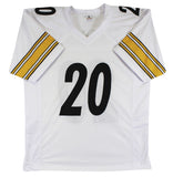 Kaleb Johnson Authentic Signed White Pro Style Jersey Autographed BAS Witness 1